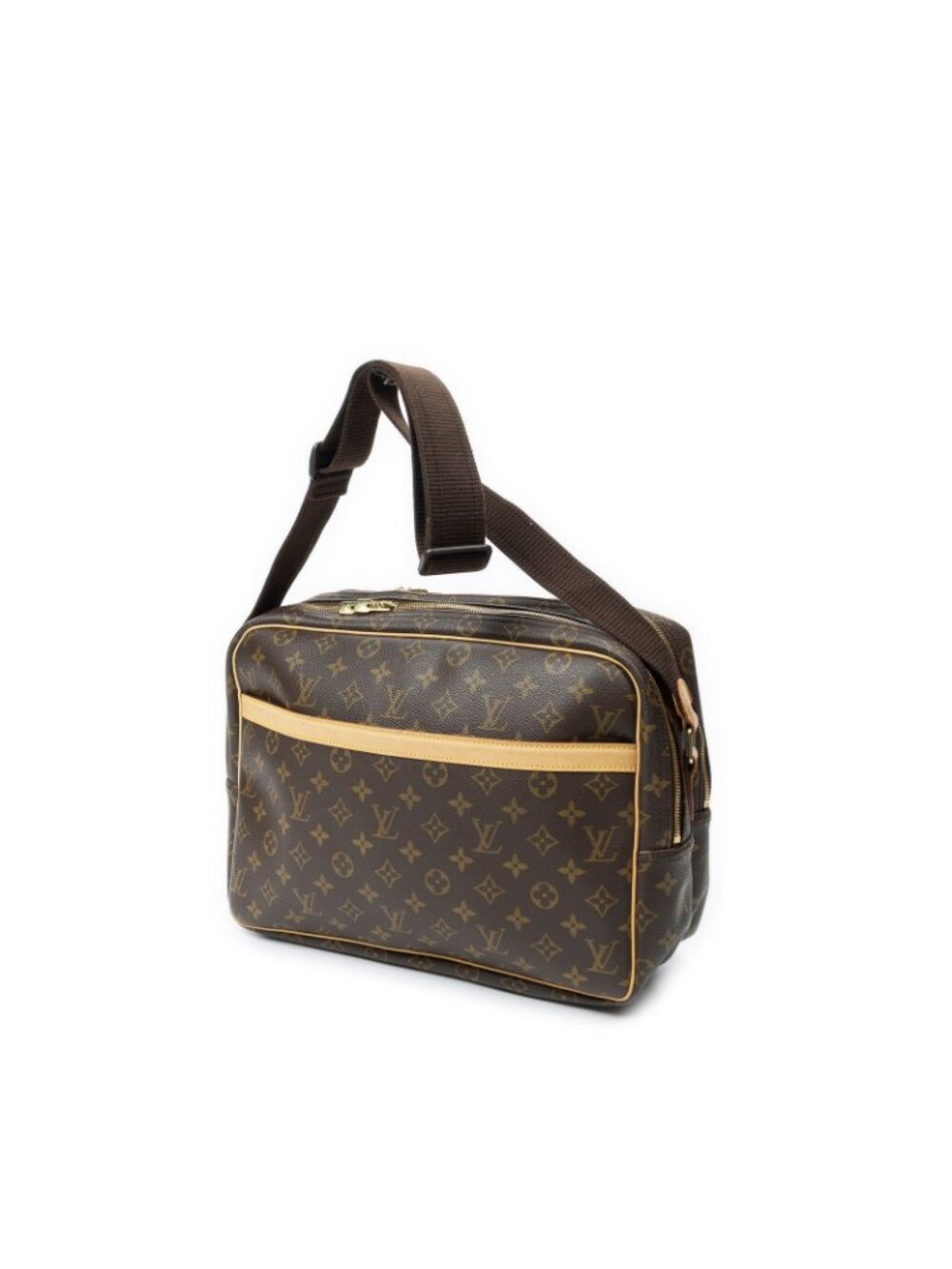 Louis Vuitton Reporter Brown Monogram Canvas Messenger - Picture 2 of 10
